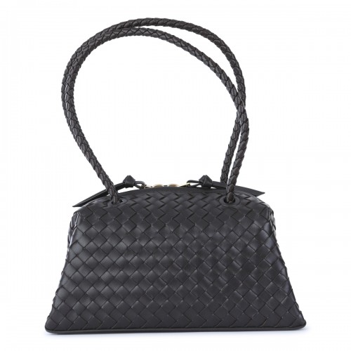 BLACK LEATHER TOKYO POUCH