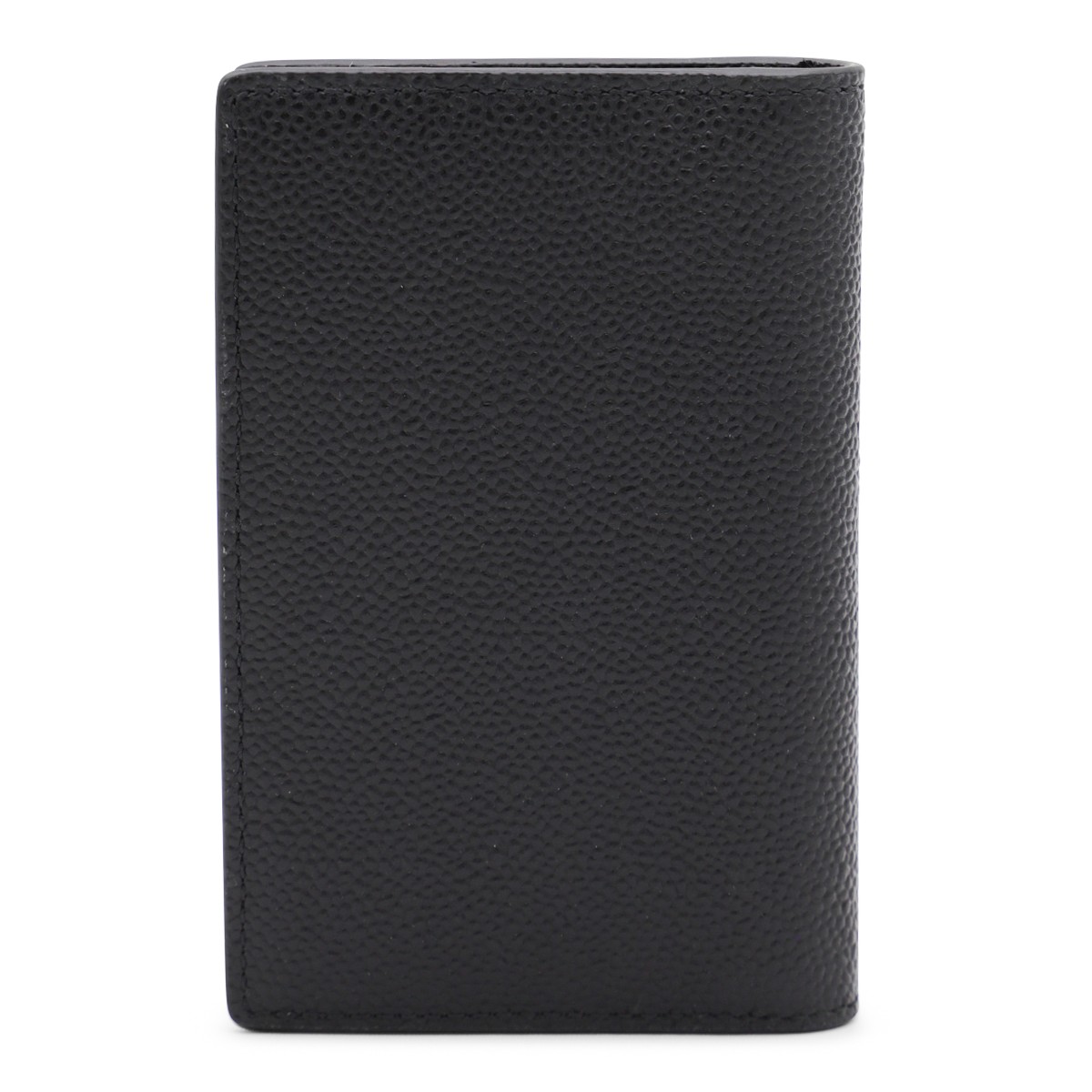 BLACK LEATHER CARD HOLDER