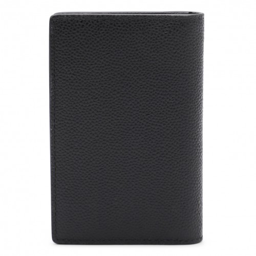 BLACK LEATHER CARD HOLDER