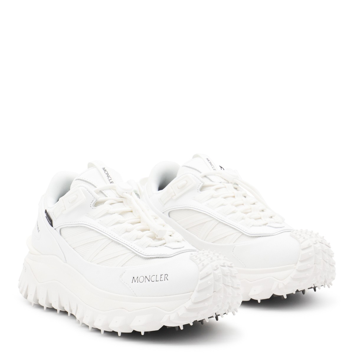 WHITE LEATHER TRAILGRIP GTX SNEAKERS WHITE LEATHER TRAILGRIP GTX SNEAKERS