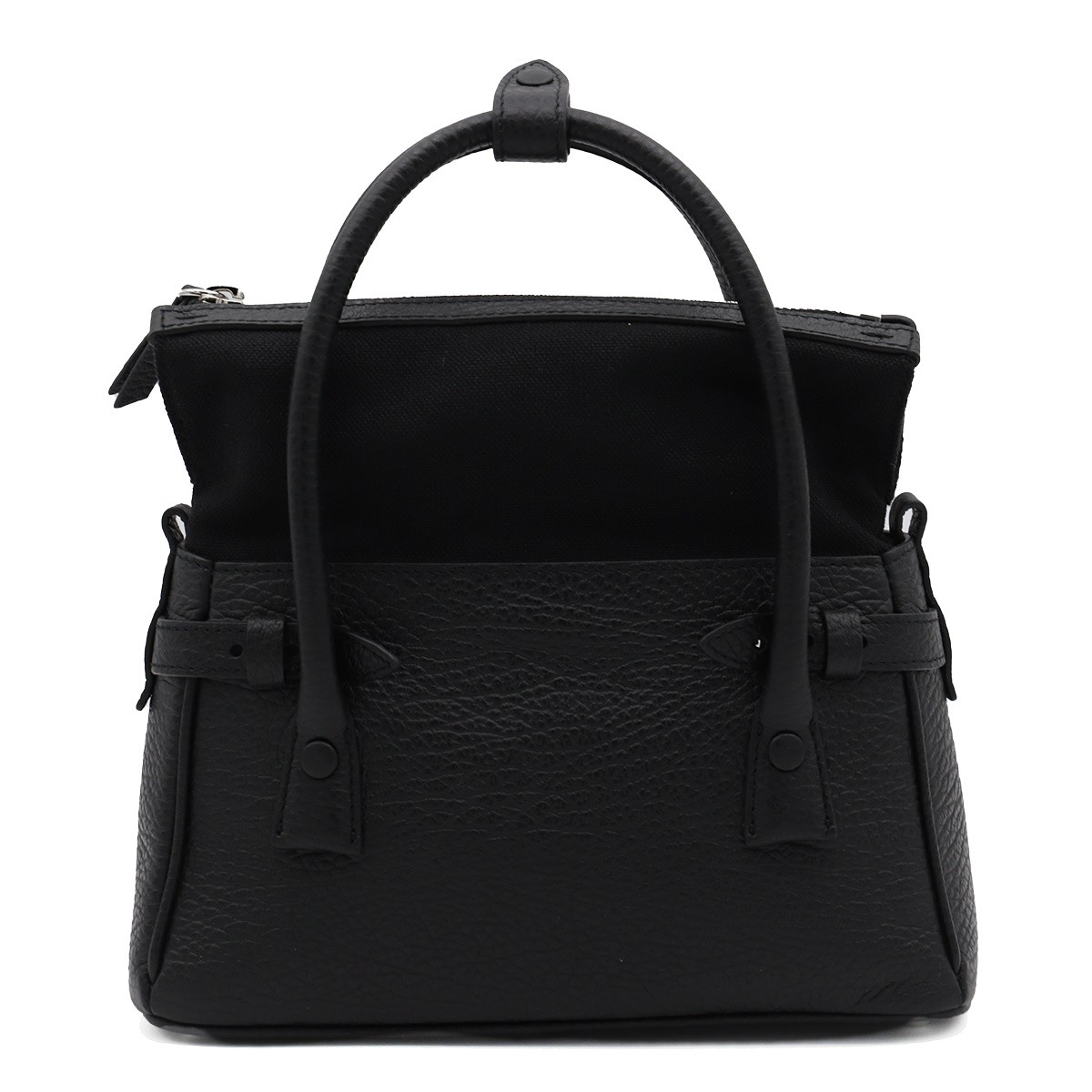 BLACK LEATHER 5AC EAST WEST SMALL TOP... BLACK LEATHER 5AC EAST WEST SMALL TOP...