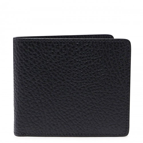 BLACK LEATHER WALLET