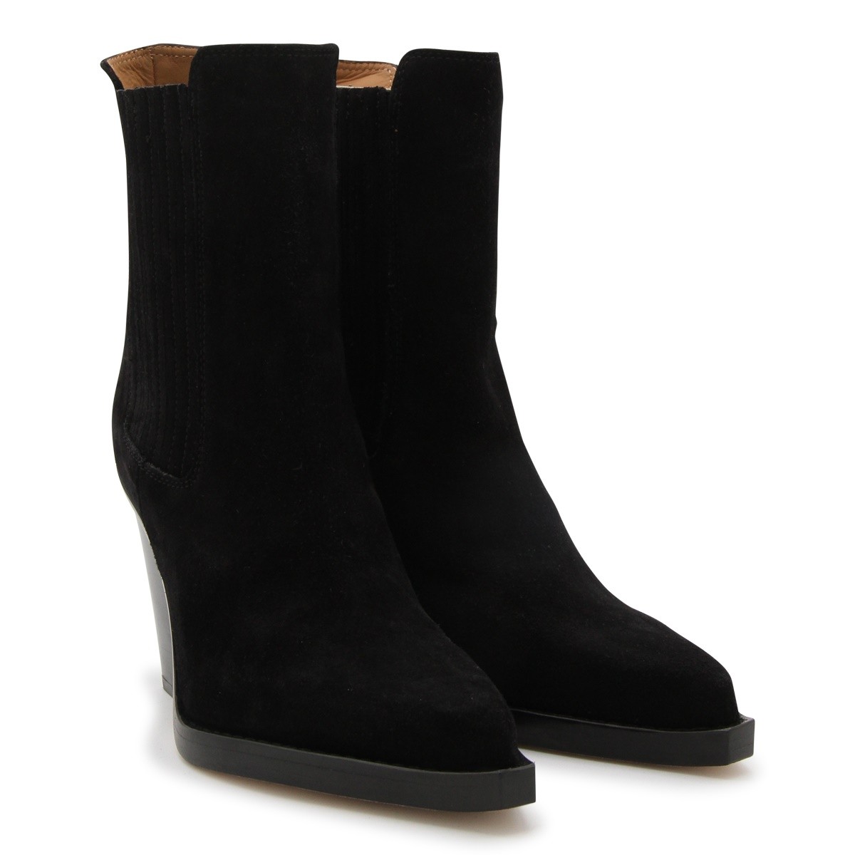 BLACK LEATHER DALLAS BOOTS BLACK LEATHER DALLAS BOOTS