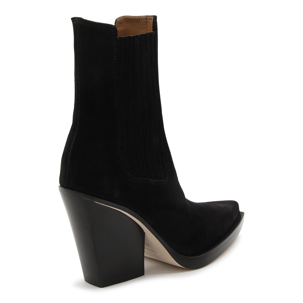 BLACK LEATHER DALLAS BOOTS BLACK LEATHER DALLAS BOOTS