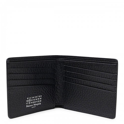 BLACK LEATHER WALLET
