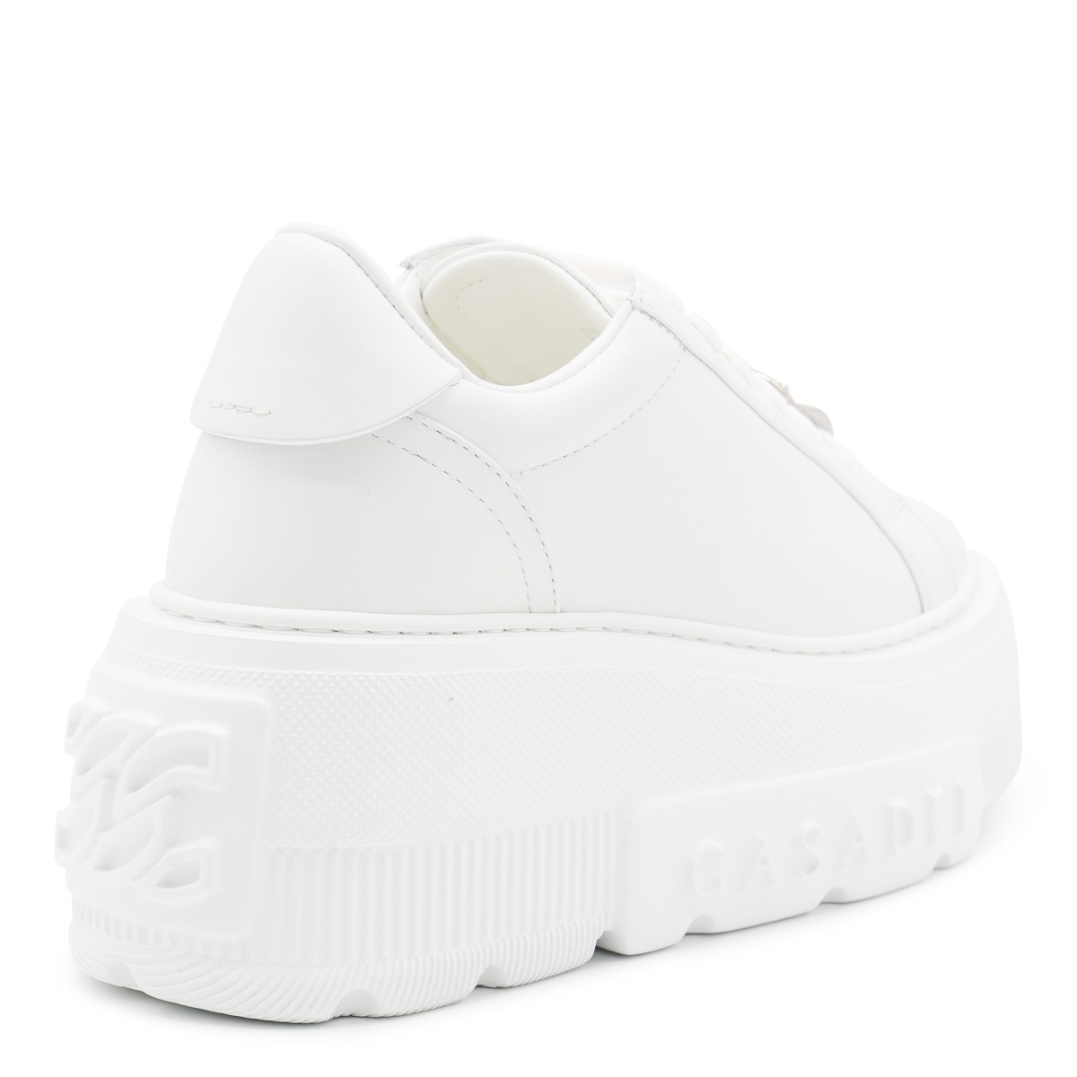 WHITE LEATHER SNEAKERS WHITE LEATHER SNEAKERS