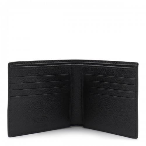 BLACK LEATHER WALLET