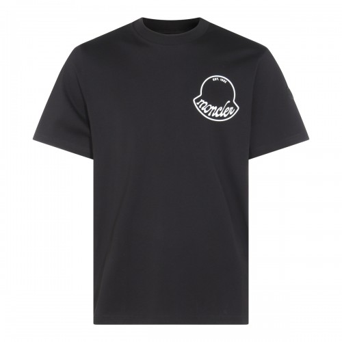 BLACK COTTON T-SHIRT