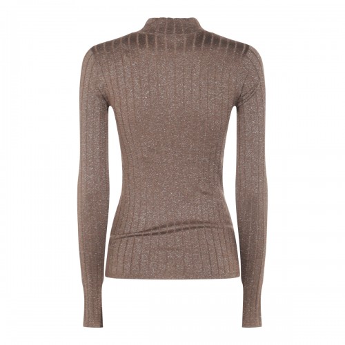 BROWN COTTON KNITWEAR 2
