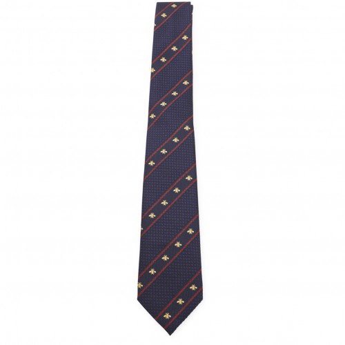 DARK NAVY SILK TIE
