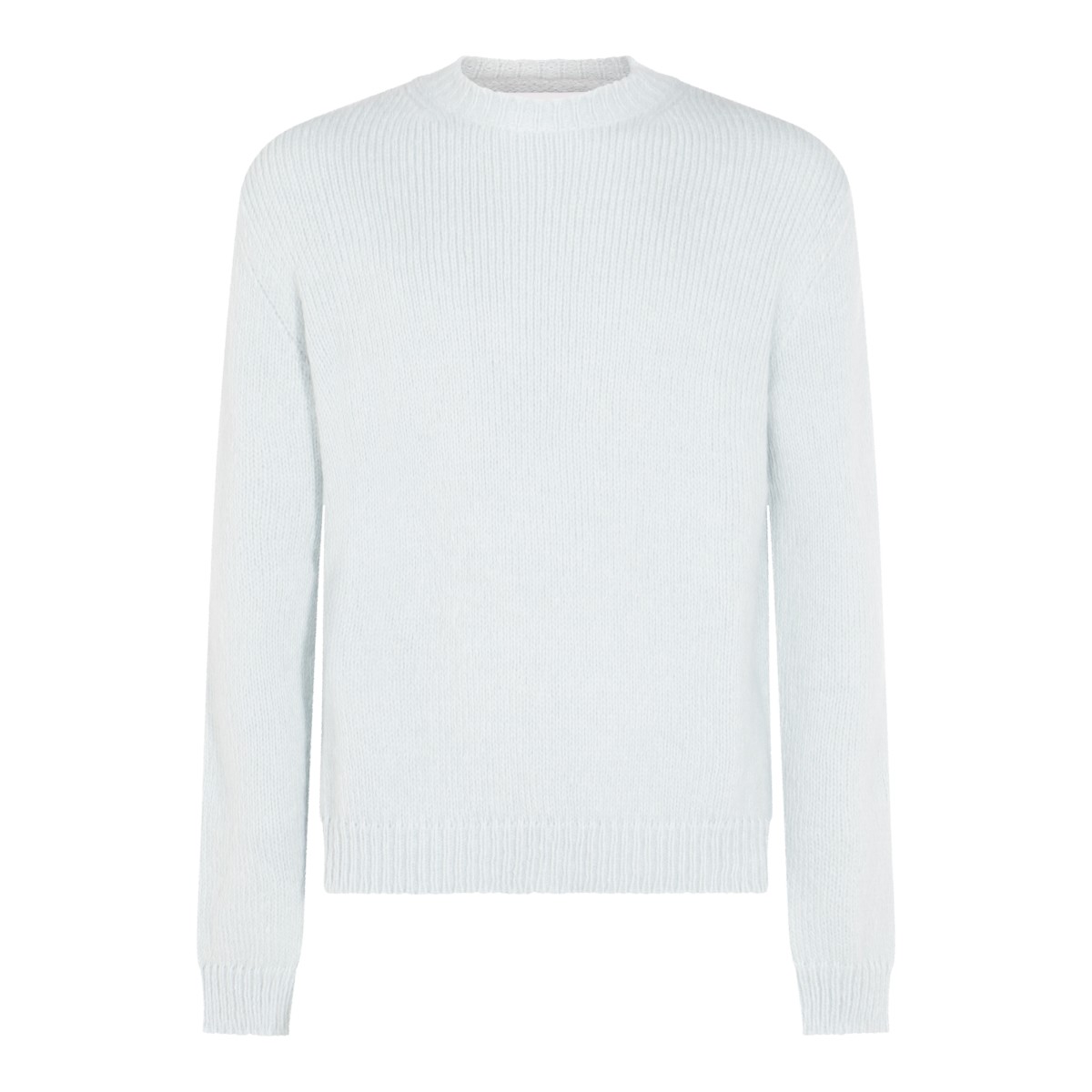 LIGHT BLUE WOOL KNITWEAR