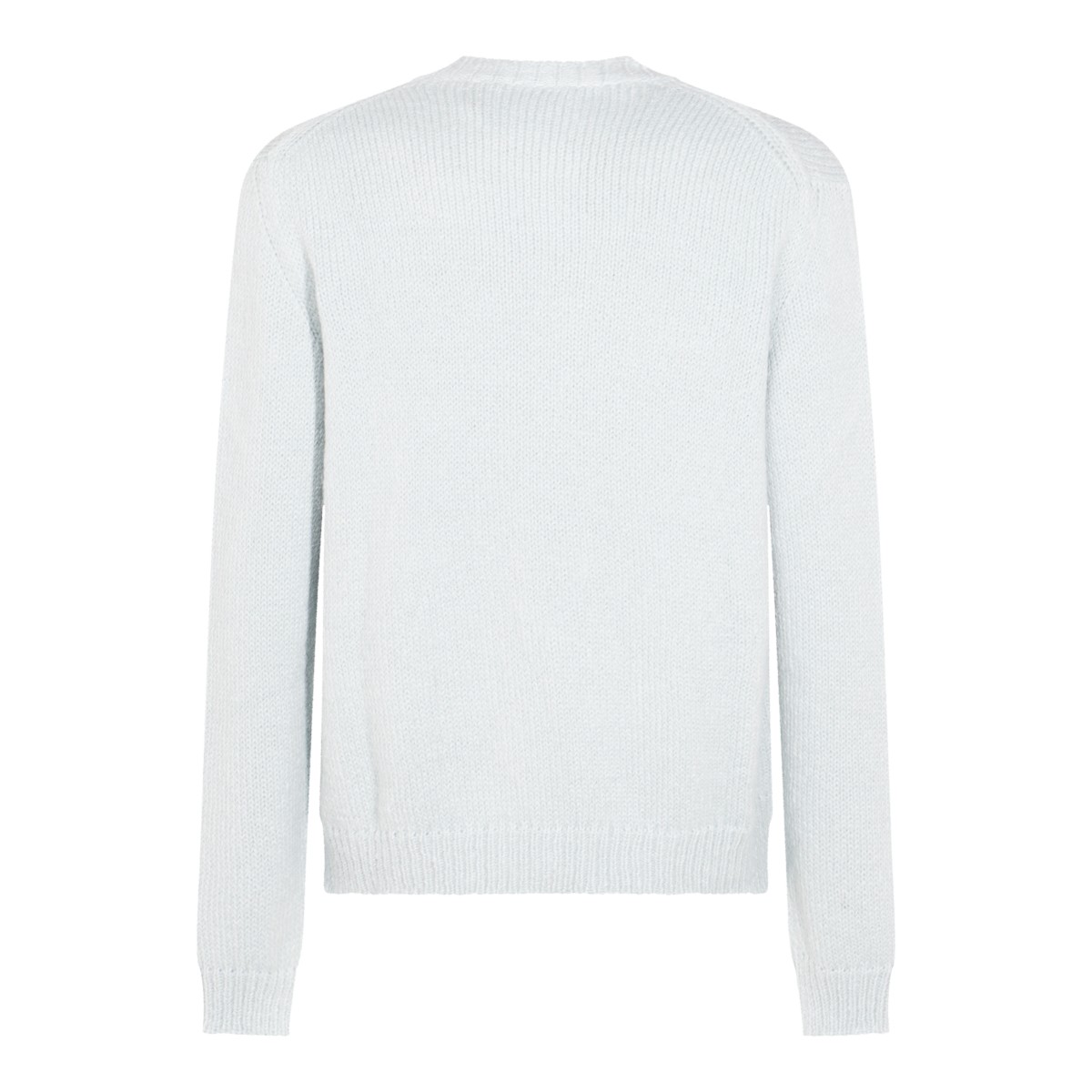 LIGHT BLUE WOOL KNITWEAR
