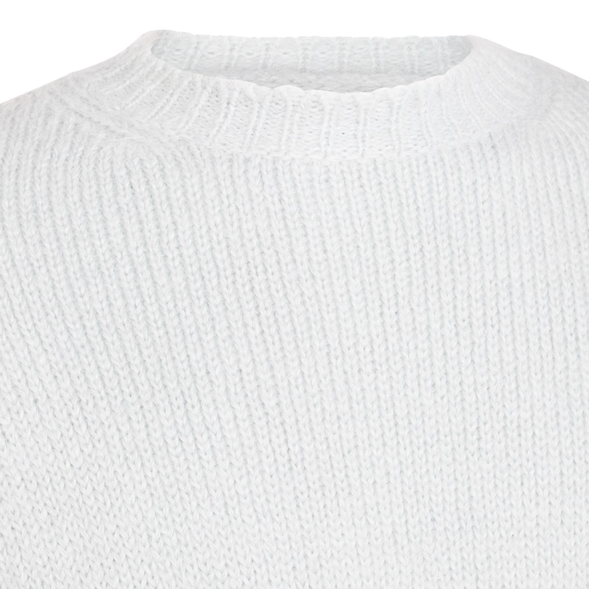 LIGHT BLUE WOOL KNITWEAR