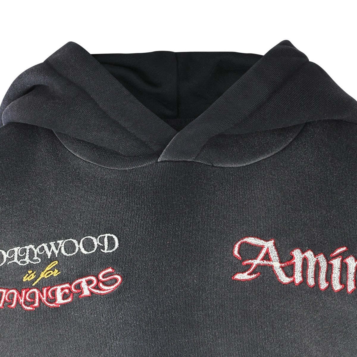 BLACK COTTON SWEATSHIRT