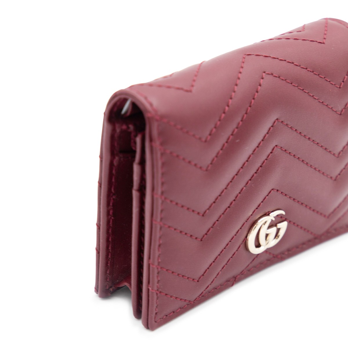 RED LEATHER MARMONT WALLET