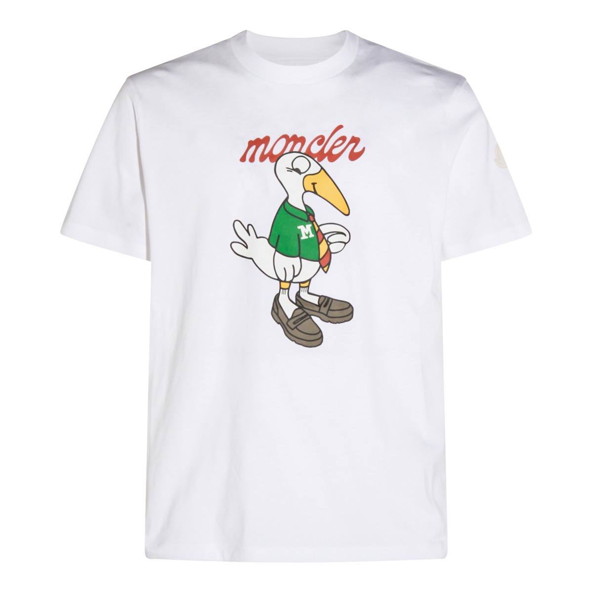 WHITE COTTON T-SHIRT