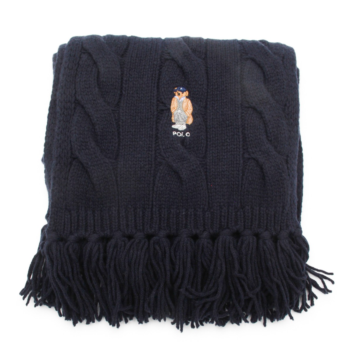 NAVY WOOL BEANIE