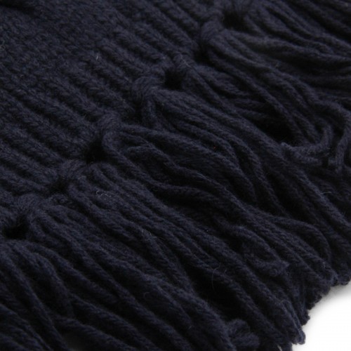 NAVY WOOL BEANIE
