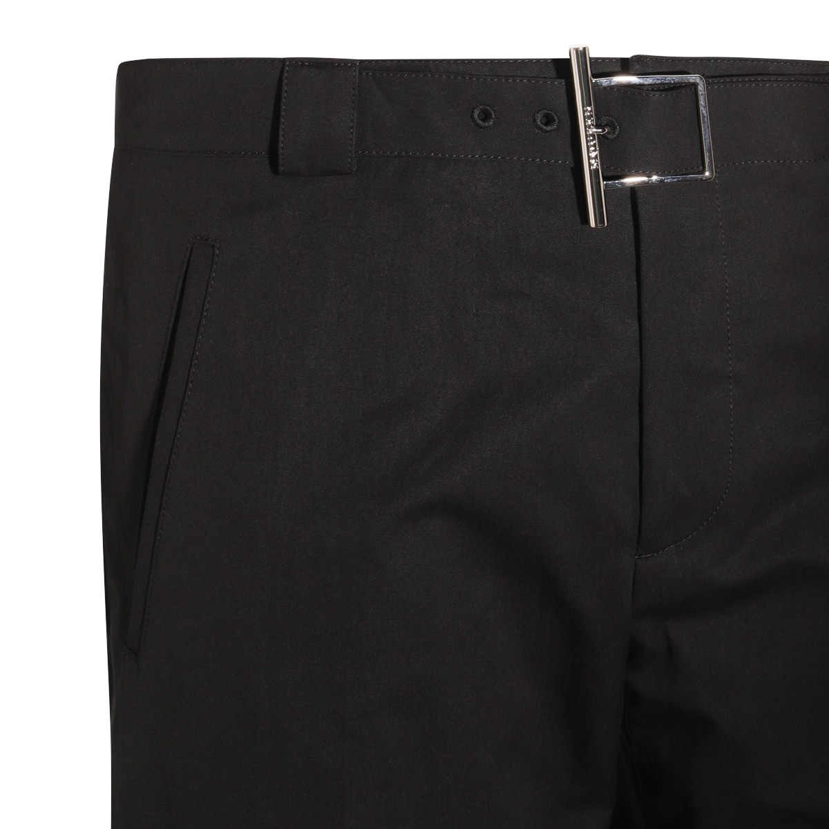 BLACK COTTON PANTS