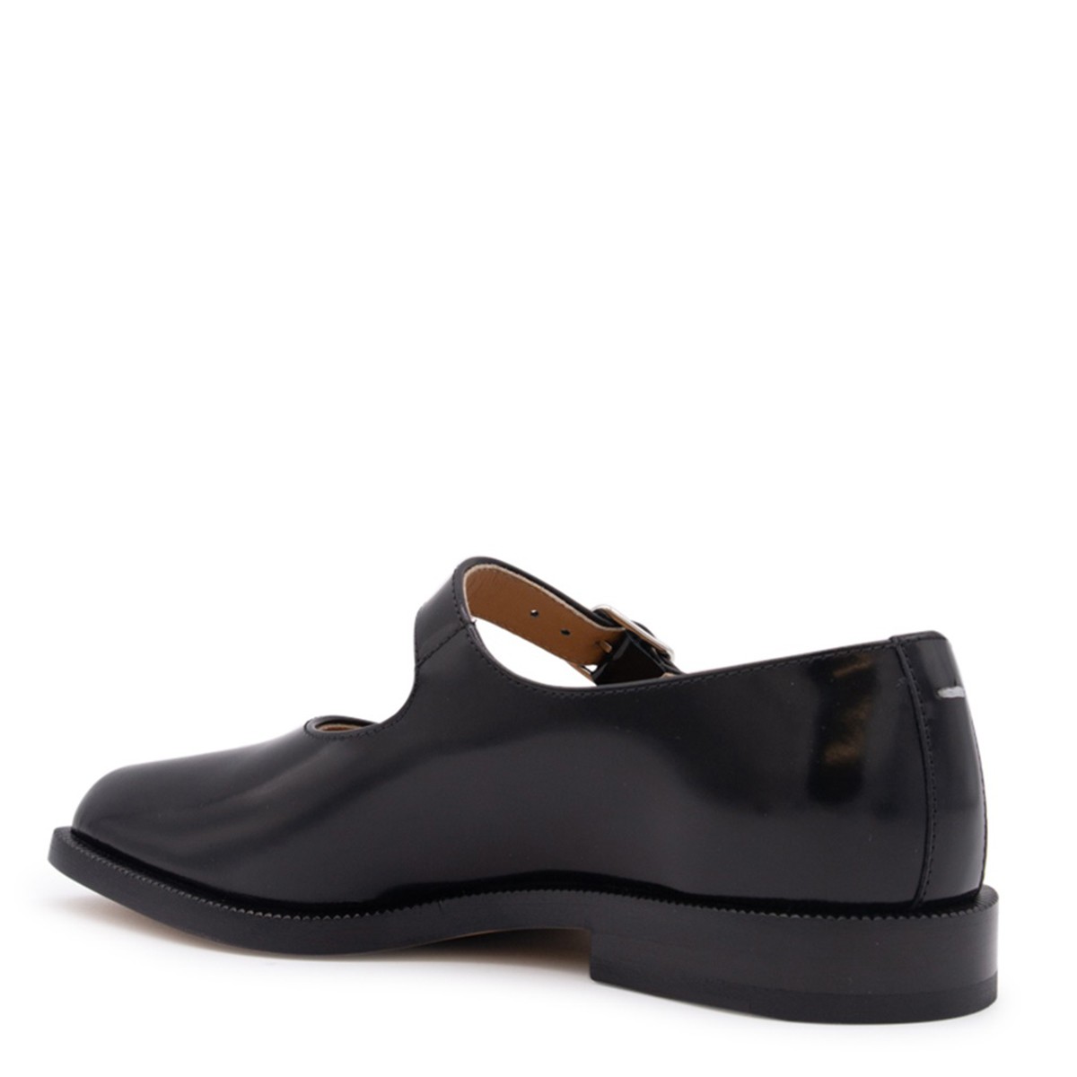 BLACK LEATHER FLATS BLACK LEATHER FLATS