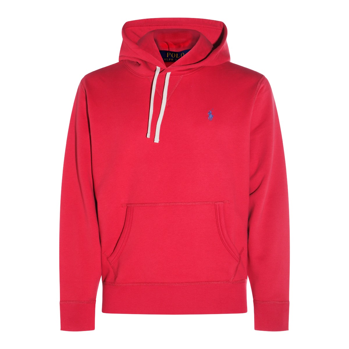 RED COTTON SWEATSHIRT