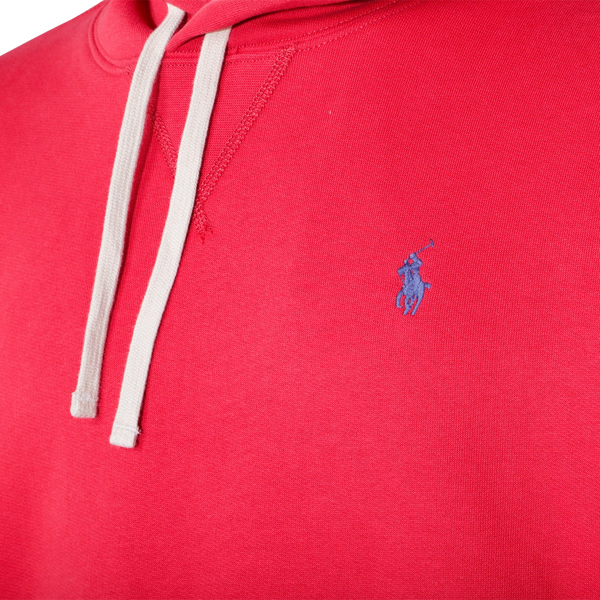 RED COTTON SWEATSHIRT