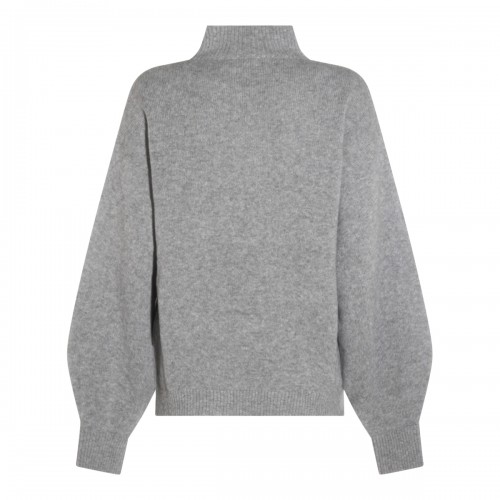 GREY COTTON KNITWEAR
