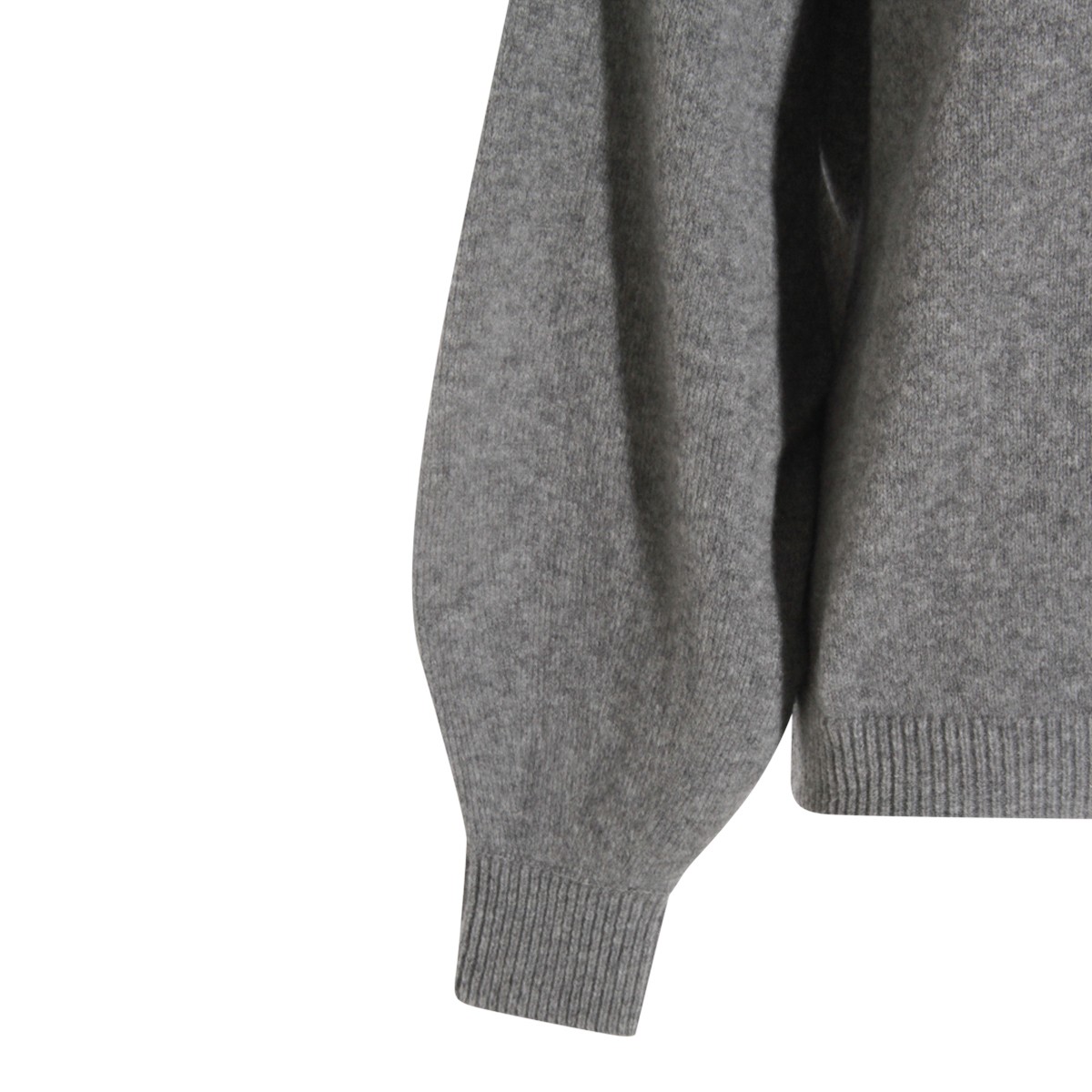 GREY COTTON KNITWEAR