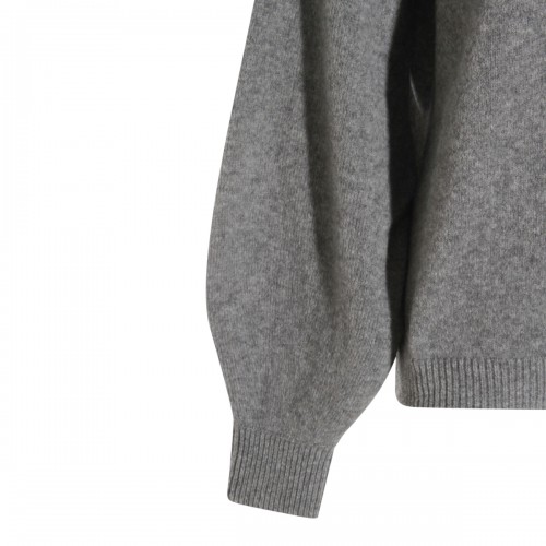 GREY COTTON KNITWEAR