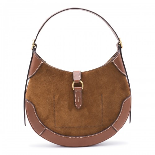 BROWN LEATHER SHOULDER BAG