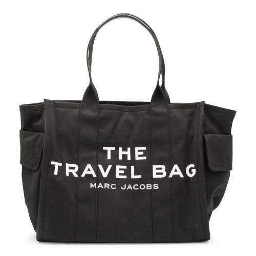 BLACK COTTON THE TRAVEL TOTE