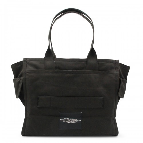 BLACK COTTON THE TRAVEL TOTE