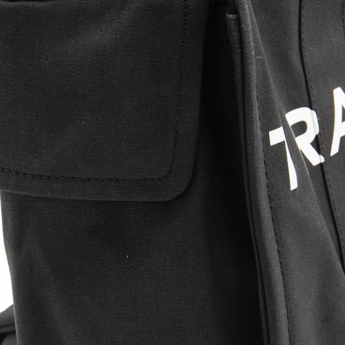 BLACK COTTON THE TRAVEL TOTE