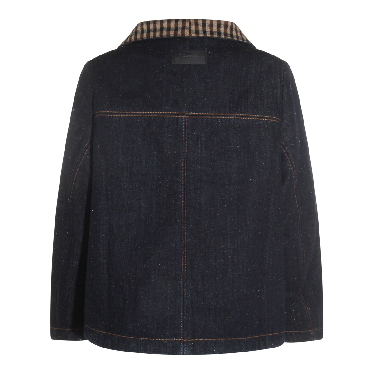 DARK BLUE COTTON DENIM JACKET