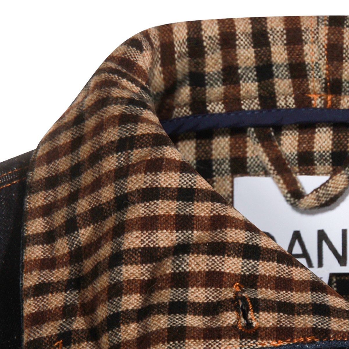 DARK BLUE COTTON DENIM JACKET