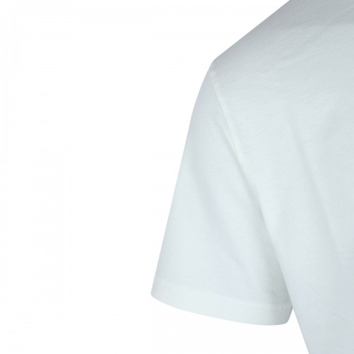 WHITE COTTON T-SHIRT