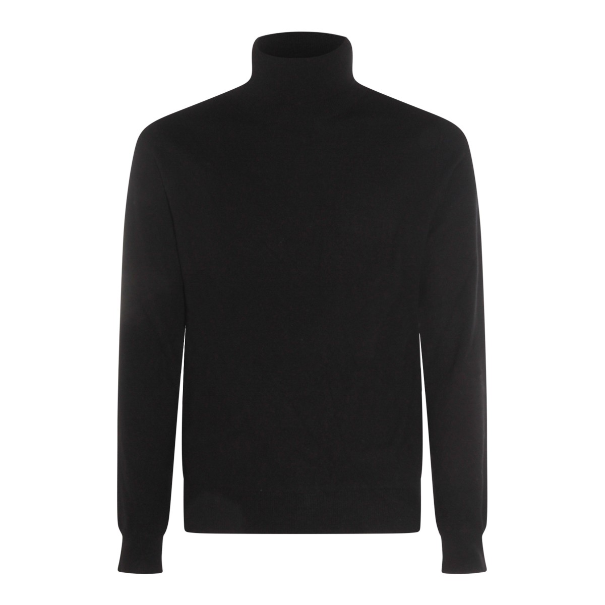 BLACK CASHMERE KNITWEAR