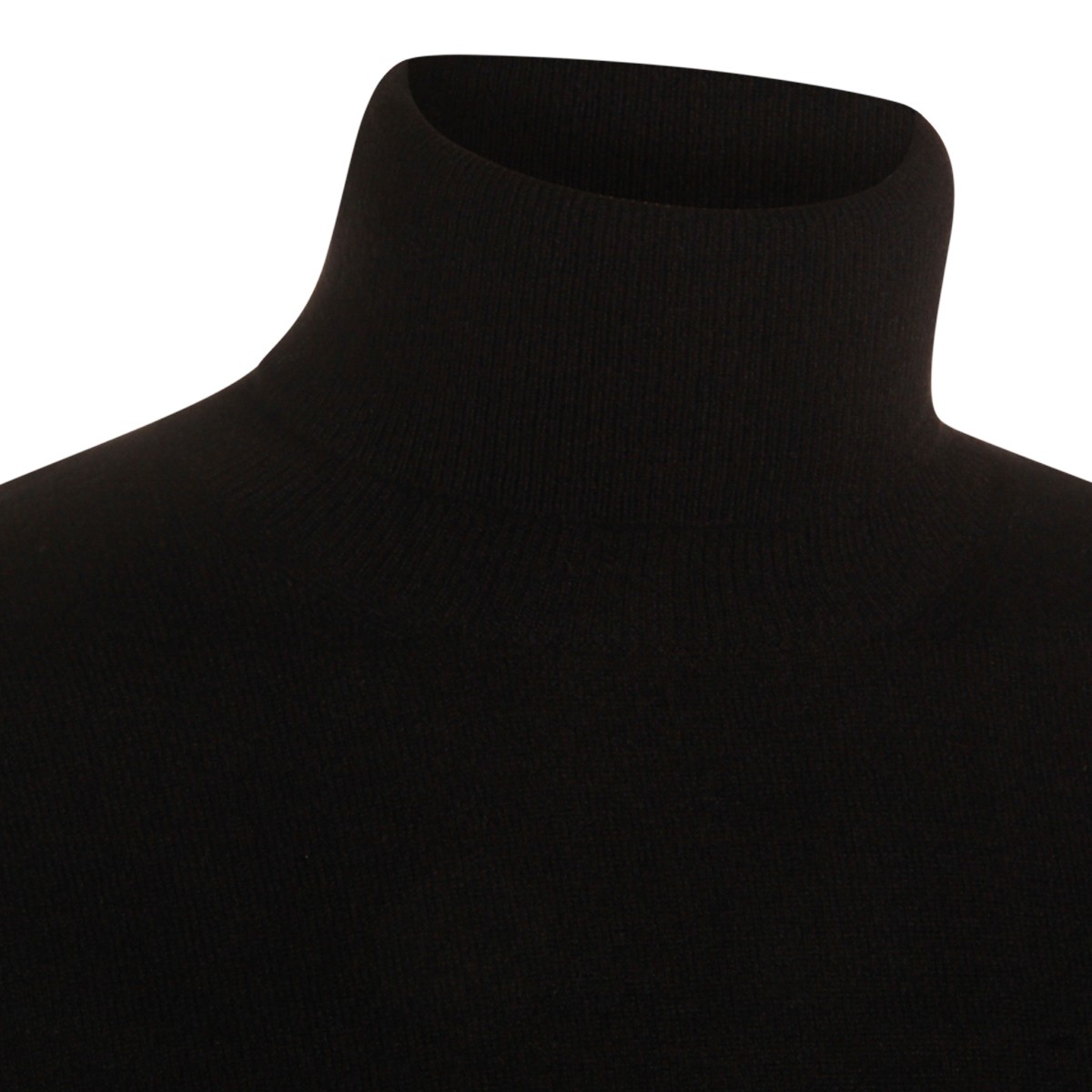 BLACK CASHMERE KNITWEAR