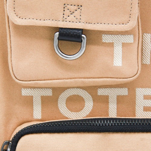 BEIGE COTTON THE MEDIUM TOTE