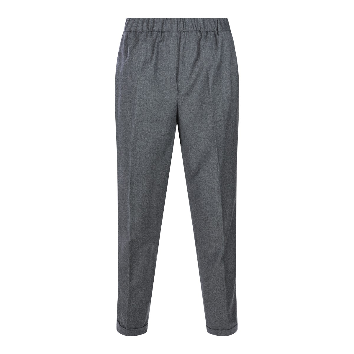 GREY WOOL ROSALBA PANTS
