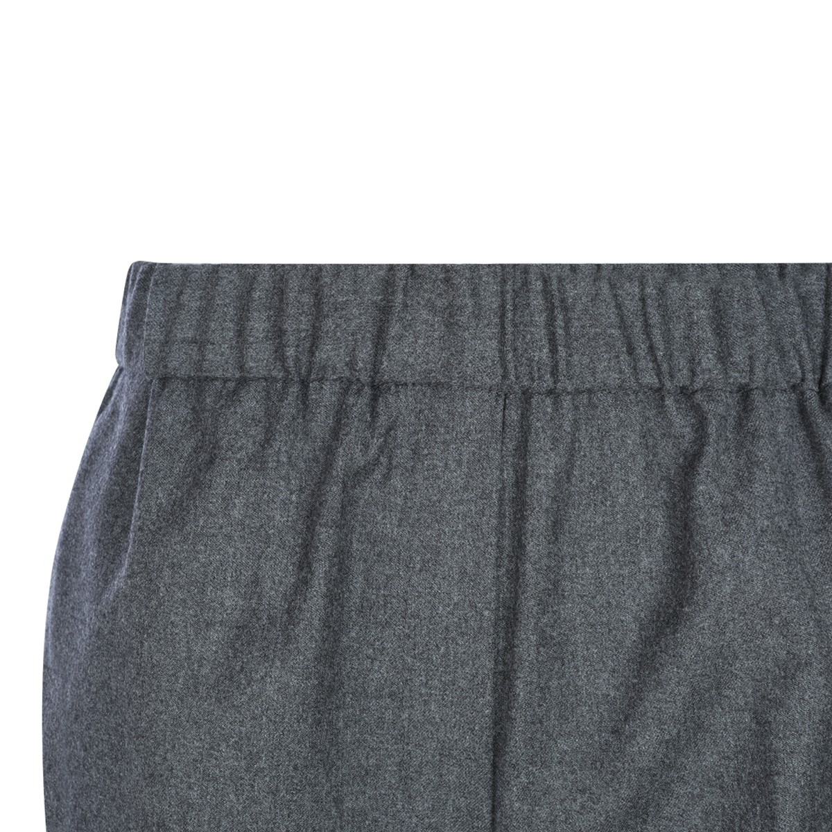 GREY WOOL ROSALBA PANTS