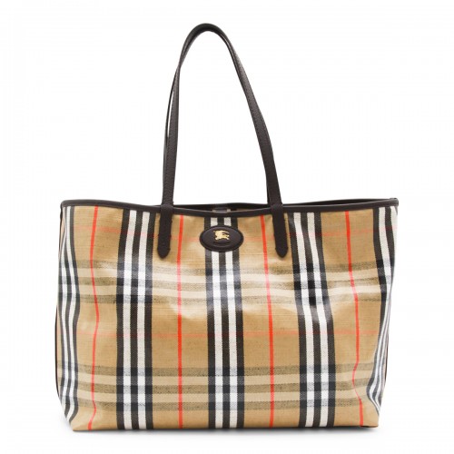 BEIGE HIGHLAND MEDIUM TOTES