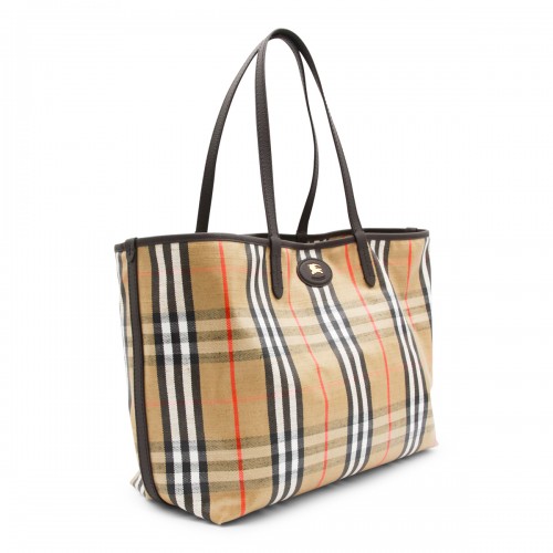 BEIGE HIGHLAND MEDIUM TOTES