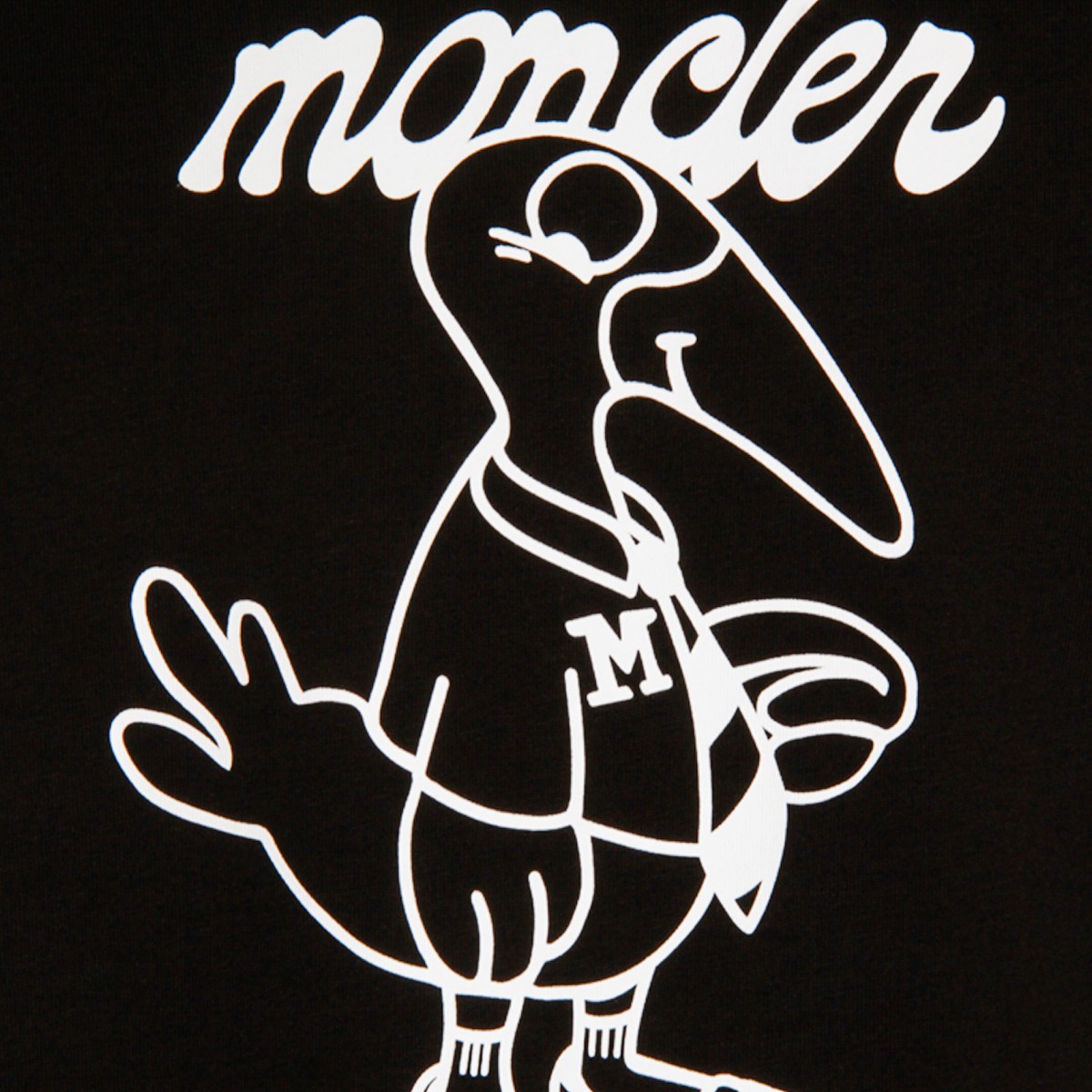 BLACK COTTON T-SHIRT