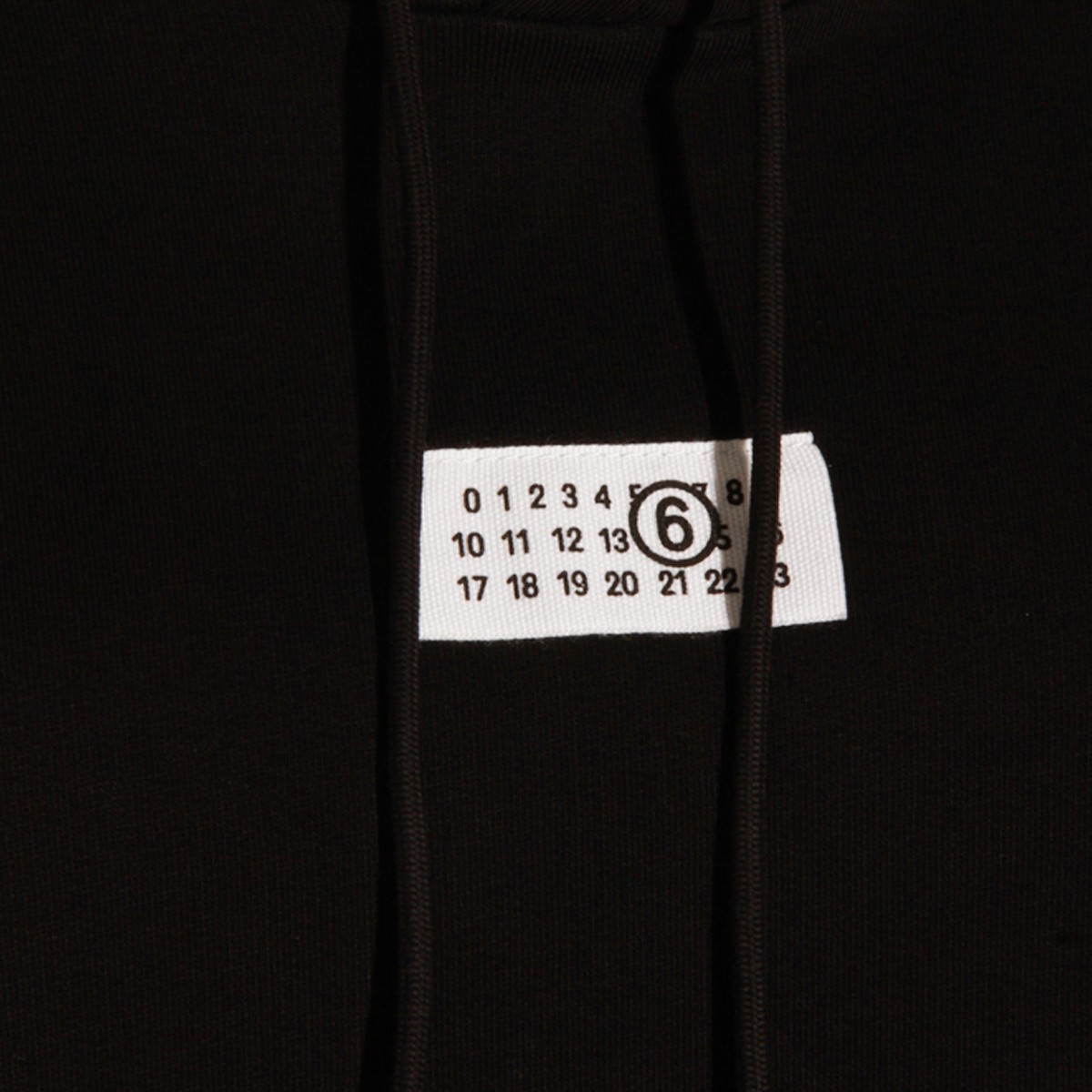 BLACK COTTON SWEATSHIRT