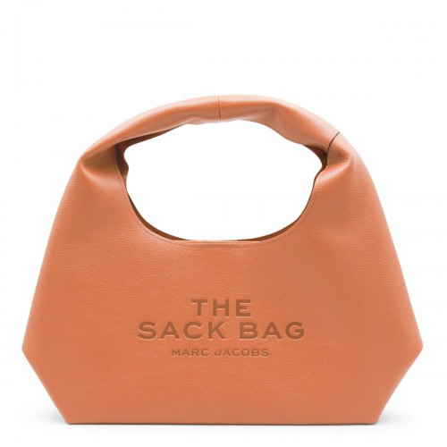 LIGHT BROWN LEATHER SHOULDER BAG