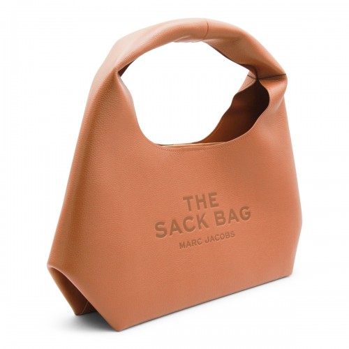 LIGHT BROWN LEATHER SHOULDER BAG