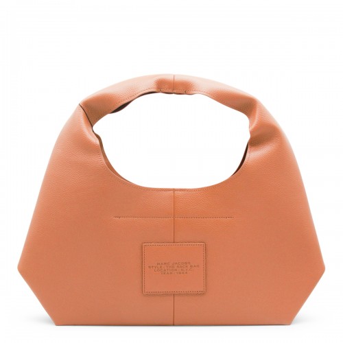 LIGHT BROWN LEATHER SHOULDER BAG
