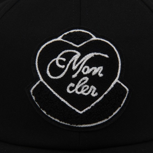 BLACK WOOL BASEBALL CAP 2