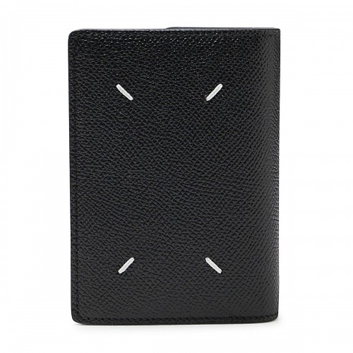 BLACK LEATHER WALLET